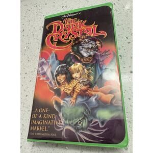 The Dark Crystal VHS from 1994 Vintage Jim Henson Fantasy Muppets 1982 Movie